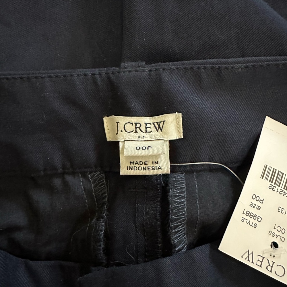 NWT J. Crew Women’s Chino Pants Size 00P Lot of 4 Colors - Picture 7 of 12